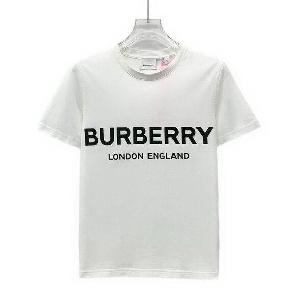 BURBERRY LONDON ENGLAND シャツ 10Y 140 BURBERRY LONDON ENGLAND White Cotton Logo T-Shirt XS Size